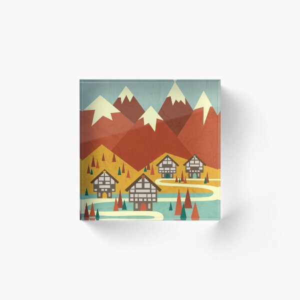 Schweiz Acrylblock