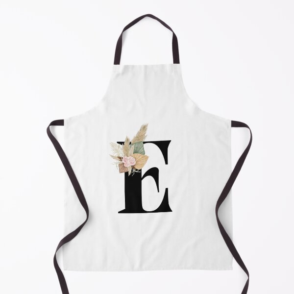Item preview, letter e floral designed and sold by LU NA.