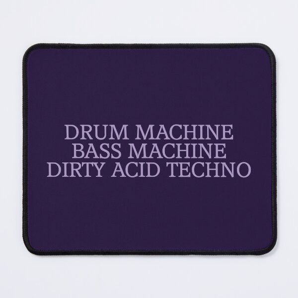 Item preview, Drum Machine Bass Machine Acid Techno designed and sold by AtomicMalibu.
