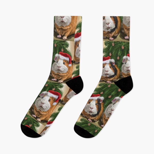 Item preview, Guinea pig Christmas  designed and sold by fatbanana.
