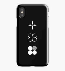 BTS - Wings Logos - White iPhone Case