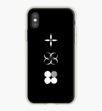 BTS - Wings Logos - White iPhone Case