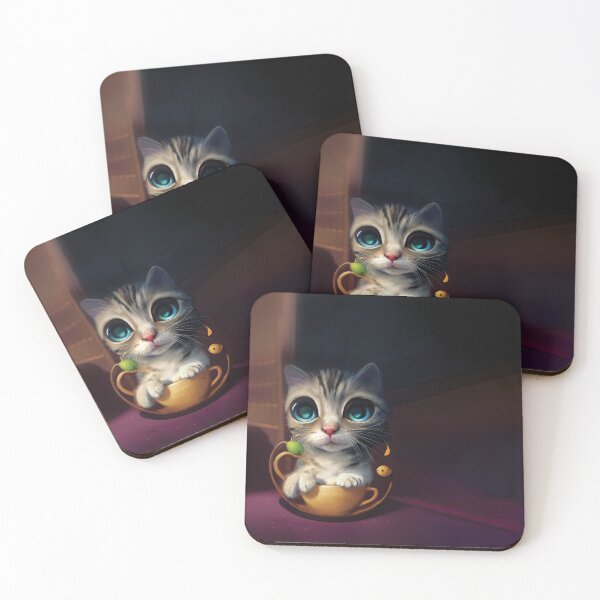 Item preview, A Cup O' Kitty designed and sold by NoArtNoJoy.