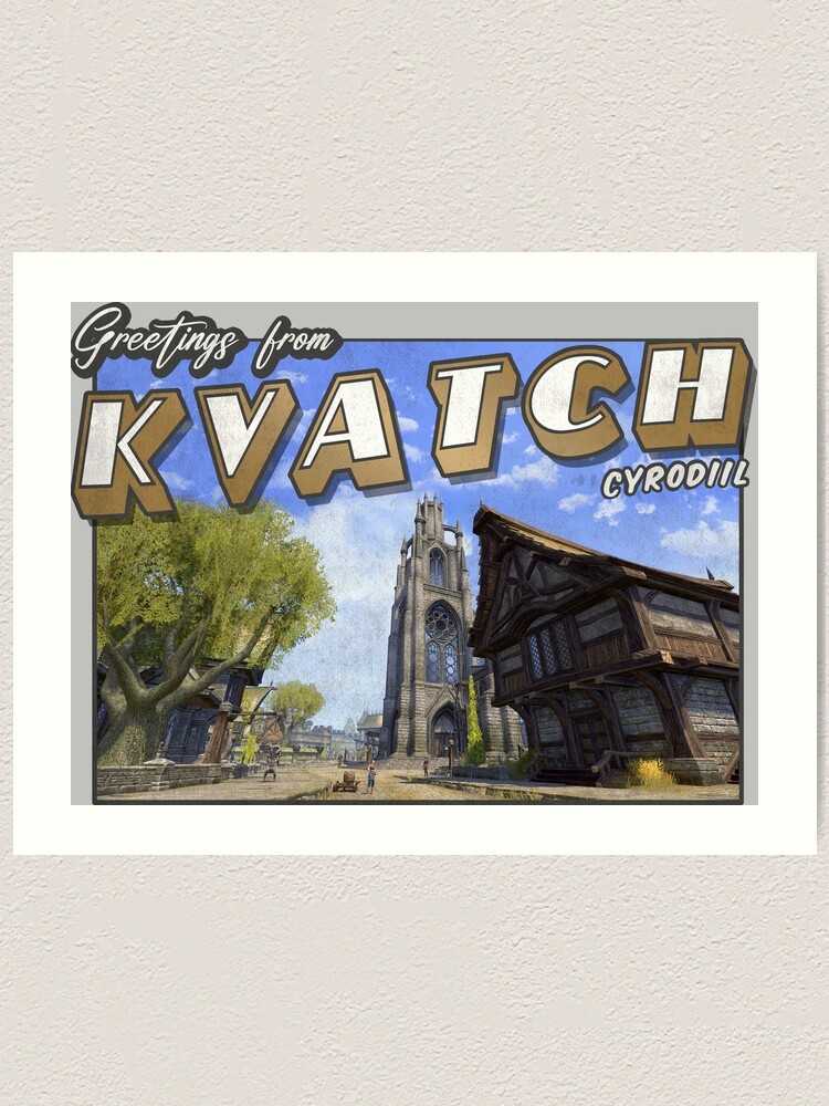 The Elder Scrolls IV: Oblivion Inspired &lsquo;Greetings from Kvatch 