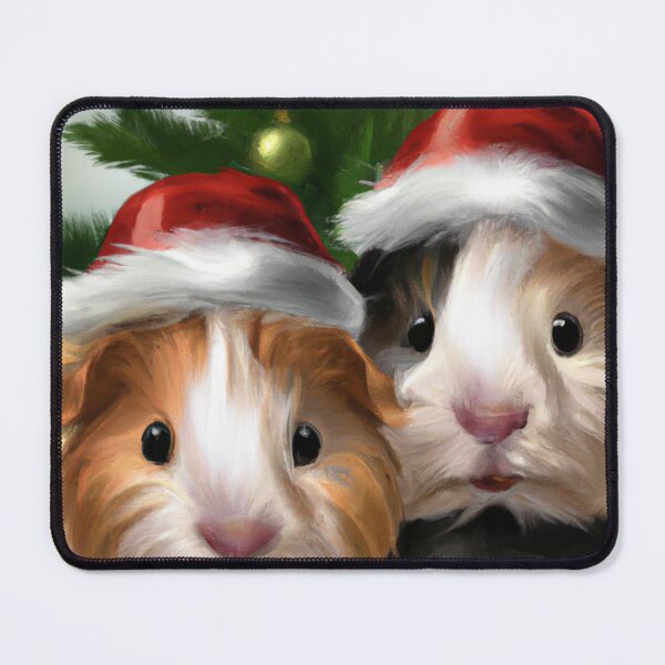 Item preview, Guinea pig Christmas designed and sold by fatbanana.