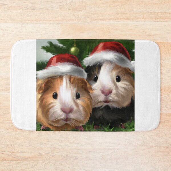 Item preview, Guinea pig Christmas  designed and sold by fatbanana.