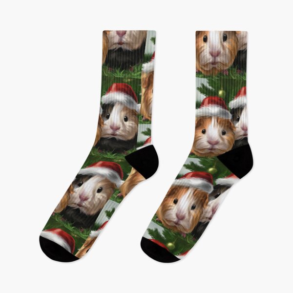 Item preview, Guinea pig Christmas  designed and sold by fatbanana.