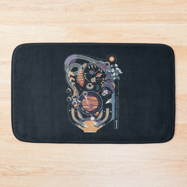 Item preview, Pinball Space Machine by Tobe Fonseca designed and sold by Tobe Fonseca®.