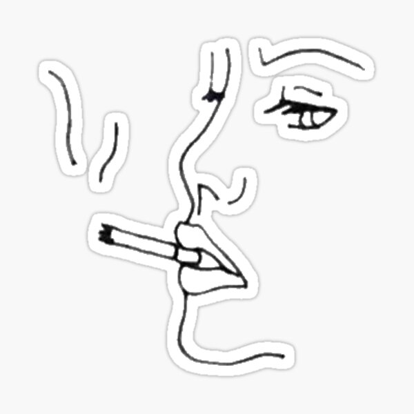 Cigarette Sticker