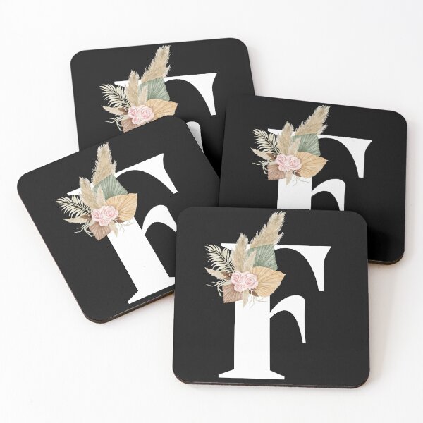 Item preview, letter f floral designed and sold by LU NA.