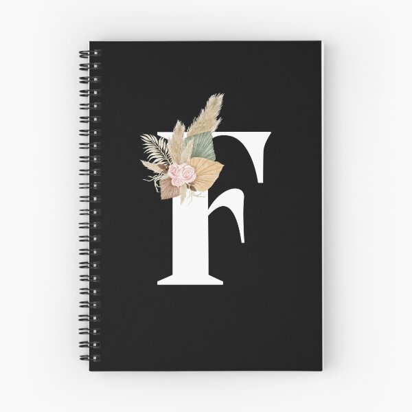 Item preview, letter f floral designed and sold by LU NA.