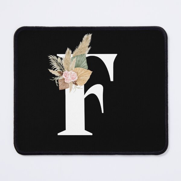 Item preview, letter f floral designed and sold by LU NA.
