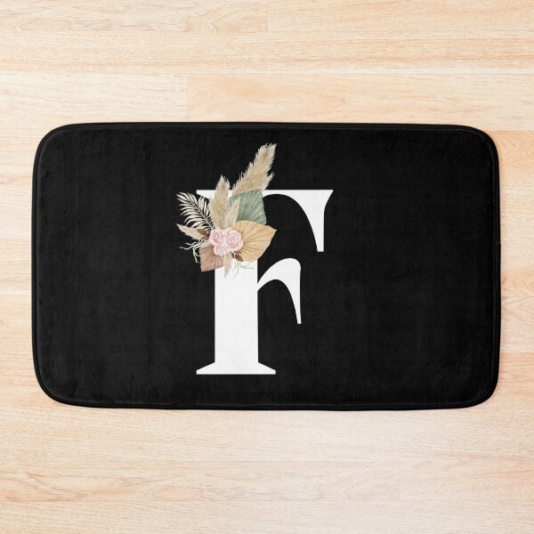 Item preview, letter f floral designed and sold by LU NA.