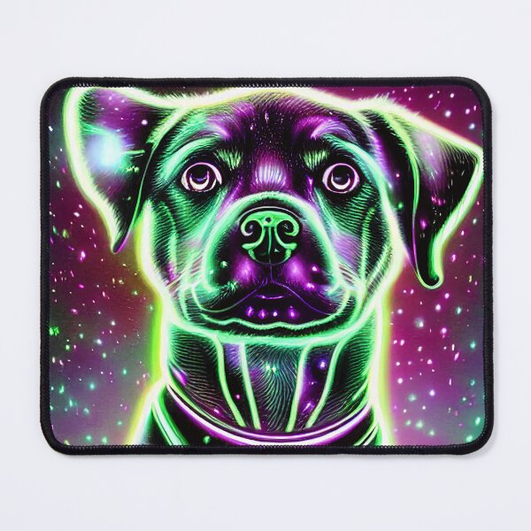 Item preview, Cadet #83 - Galactic Black Lab designed and sold by Galactic Fur Baby Federation.