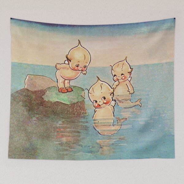 Item preview, "Sea Maidens" - Mermaids, Mythical Creature, Ocean, Cutie, Siren, Sailor, Mermaid designed and sold by CanisPicta.