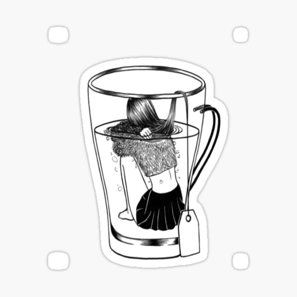 Tumblr Girl Sticker