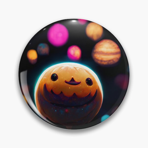 Item preview, Smilin Planet Pumpkin designed and sold by BraveFellow.
