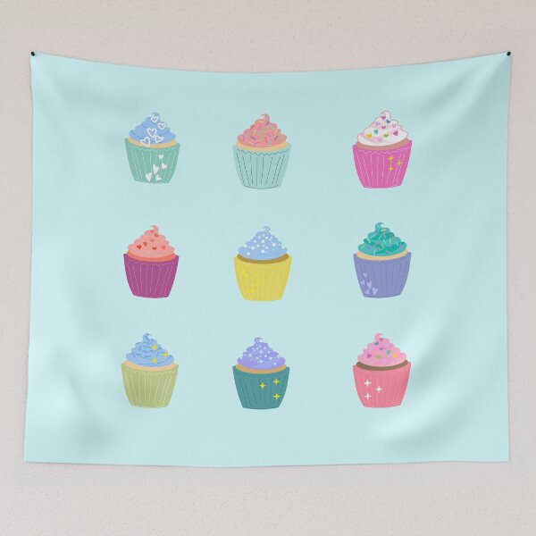 Item preview, Multicolored Cupcake Pack designed and sold by shirabee.