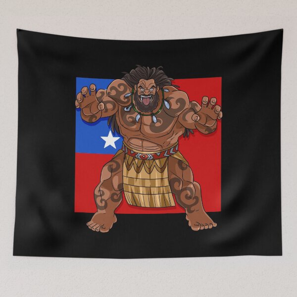 Item preview, Samoan Pride Polynesian Tribal Maori Samoa Flag designed and sold by Nosek1ng.