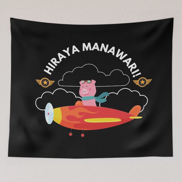 Item preview, Cute Flying Pig Wish You Hiraya Manawari designed and sold by Wehavefun.