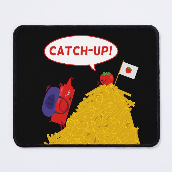 Item preview, Funny Catch Up Puns | Gift Ideas | Tomato Ketchup  designed and sold by Fluffy-Vectors.