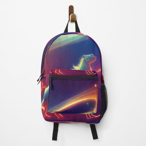 Item preview, Horse in colorful space designed and sold by ComicsFactory.