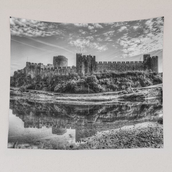 Item preview, Pembroke Castle Black And White designed and sold by Paul Thompson Photography.
