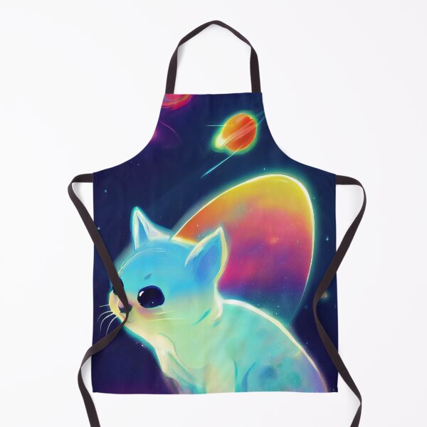 Item preview, Cat in space with planets designed and sold by ComicsFactory.