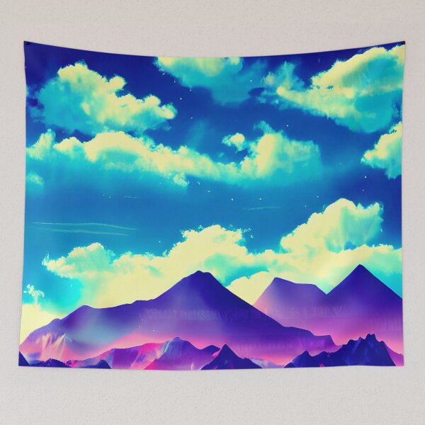 Item preview, mountain retro style, minimal art #1 designed and sold by supeart.