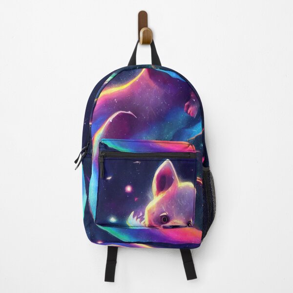 Item preview, Purple Cat in colorful space designed and sold by ComicsFactory.