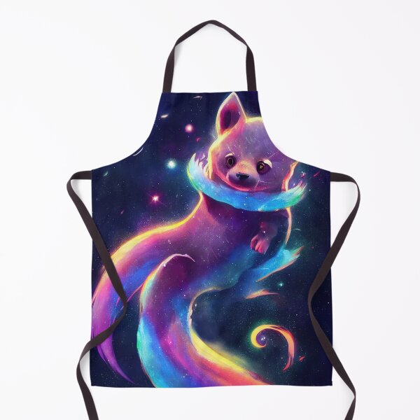 Item preview, Purple Cat in colorful space designed and sold by ComicsFactory.