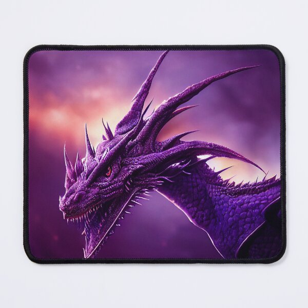 Item preview, hyper realistic purple dragon designed and sold by mayza-shop.