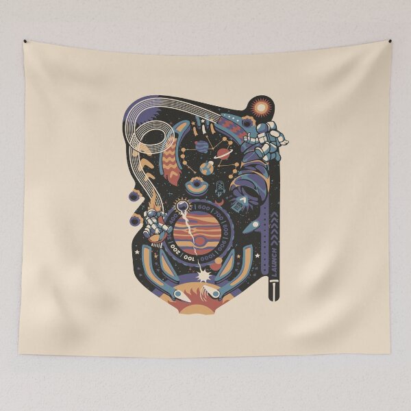 Item preview, Pinball Space Machine Light by Tobe Fonseca designed and sold by Tobe Fonseca®.
