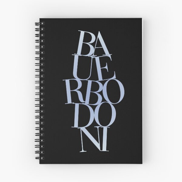 Item preview, Bauer Bodoni v.1 designed and sold by x1brett.