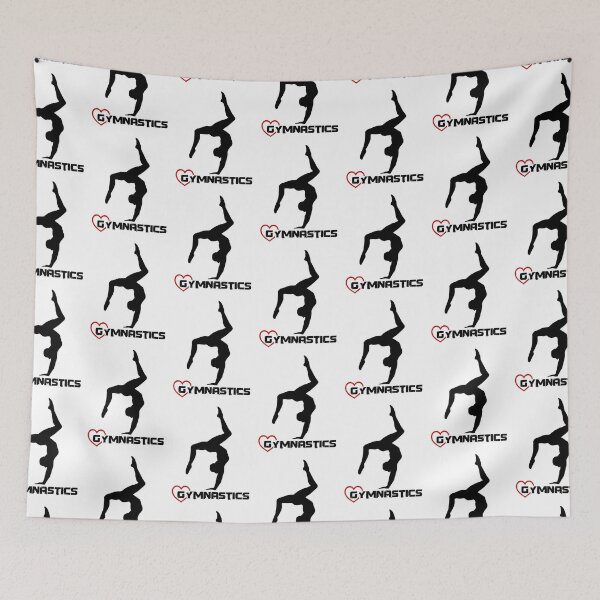 Item preview, Gymnast, Gymnastics - Gymnastics girl and heart designed and sold by claudiasartwork.