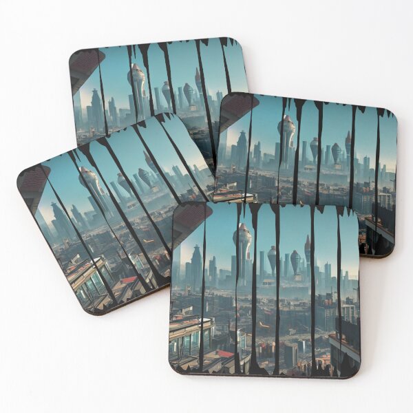 Item preview, Atompunk Futuristic City designed and sold by vladocar.