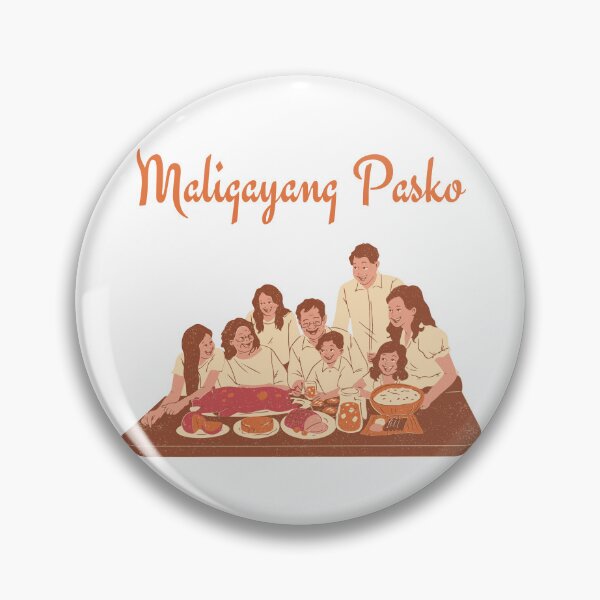 Item preview, Filipino Christmas Party in Classic Vintage Look designed and sold by ecdato.