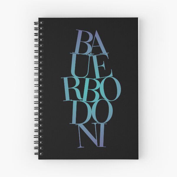 Item preview, Bauer Bodoni v.2 designed and sold by x1brett.