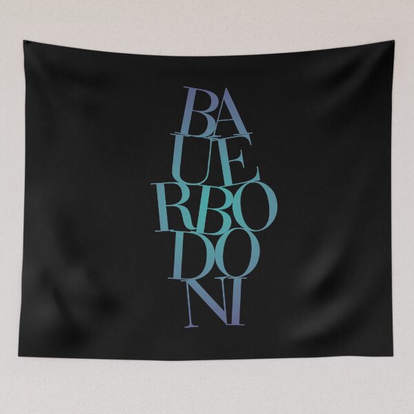 Item preview, Bauer Bodoni v.2 designed and sold by x1brett.