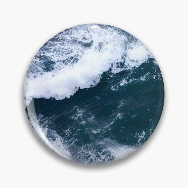 Item preview, blue ocean waves #2 designed and sold by supeart.