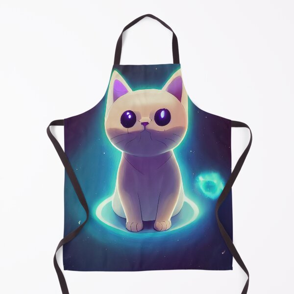 Artikelvorschau, Cat in coloful space cute entworfen und verkauft von ComicsFactory.