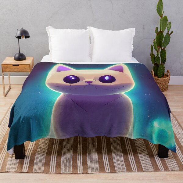Item preview, Cat in coloful space cute designed and sold by ComicsFactory.