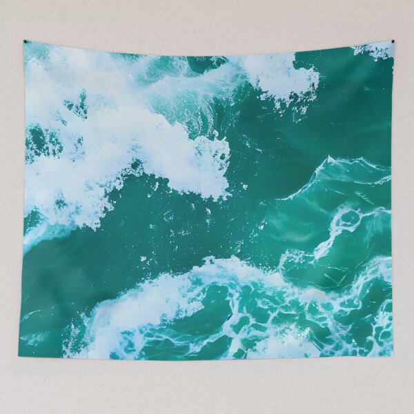 Item preview, blue ocean waves #3 designed and sold by supeart.