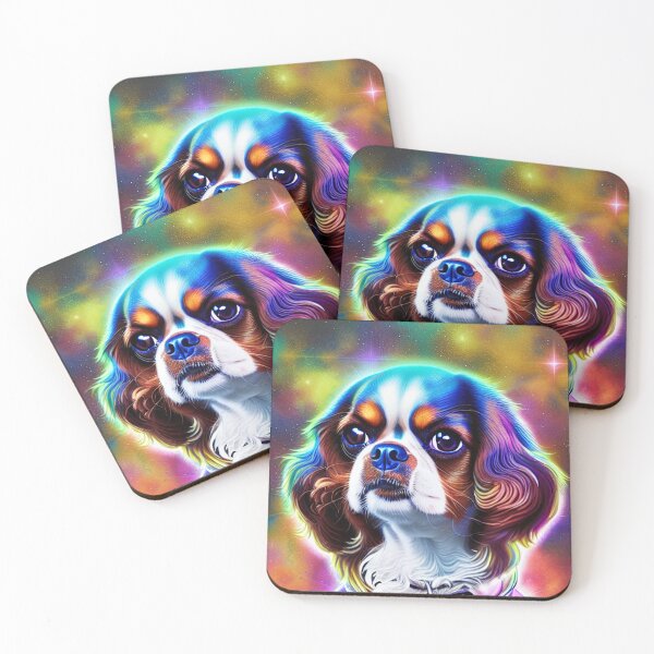 Item preview, Cadet #90 - Cavalier King Charles Spaniel designed and sold by Galactic Fur Baby Federation.
