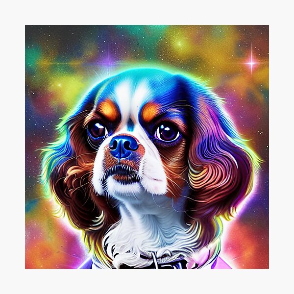 Item preview, Cadet #90 - Cavalier King Charles Spaniel designed and sold by Galactic Fur Baby Federation.