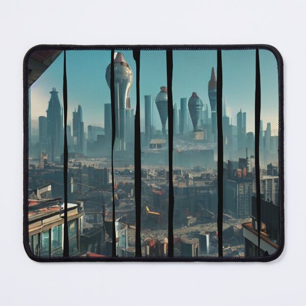 Item preview, Atompunk Futuristic City designed and sold by vladocar.