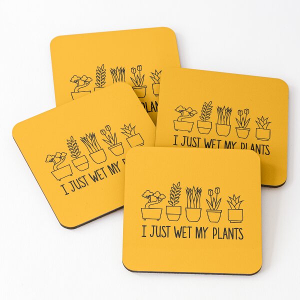 Item preview, I Just Wet My Plants Funny Plant Lover designed and sold by goodspy.
