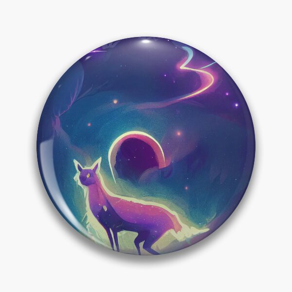 Artikelvorschau, Glowing purple raptor in space entworfen und verkauft von ComicsFactory.