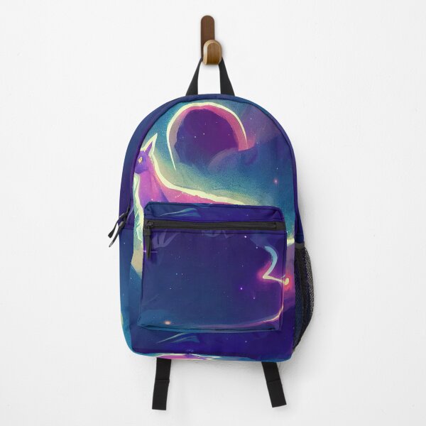 Item preview, Glowing purple raptor in space designed and sold by ComicsFactory.