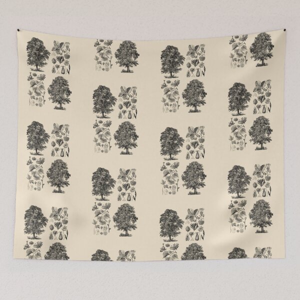 Item preview, tree chart (cream) designed and sold by Madame Memento.